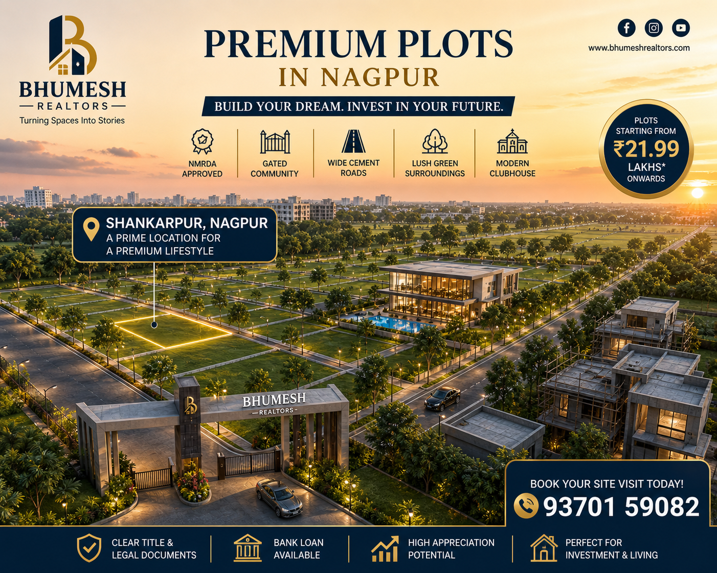 premium plots in Nagpur